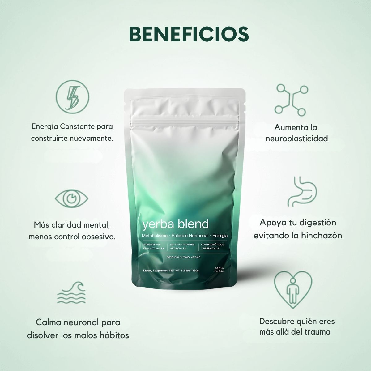 Yerba Blend - Té Protocolo de Identidad Neuronal